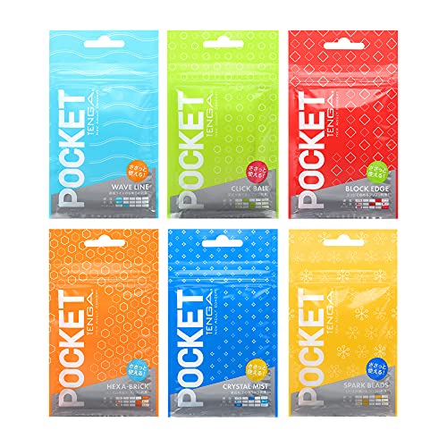 TENGA POCKET TENGA COMPLETE SET｜全6種類入りポケットテンガ6個セット